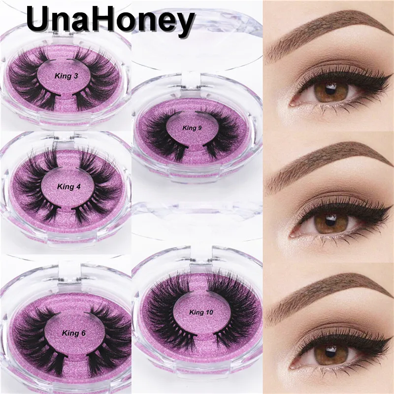 Оптовая продажа норковые ресницы без упаковки натуральные/толстые