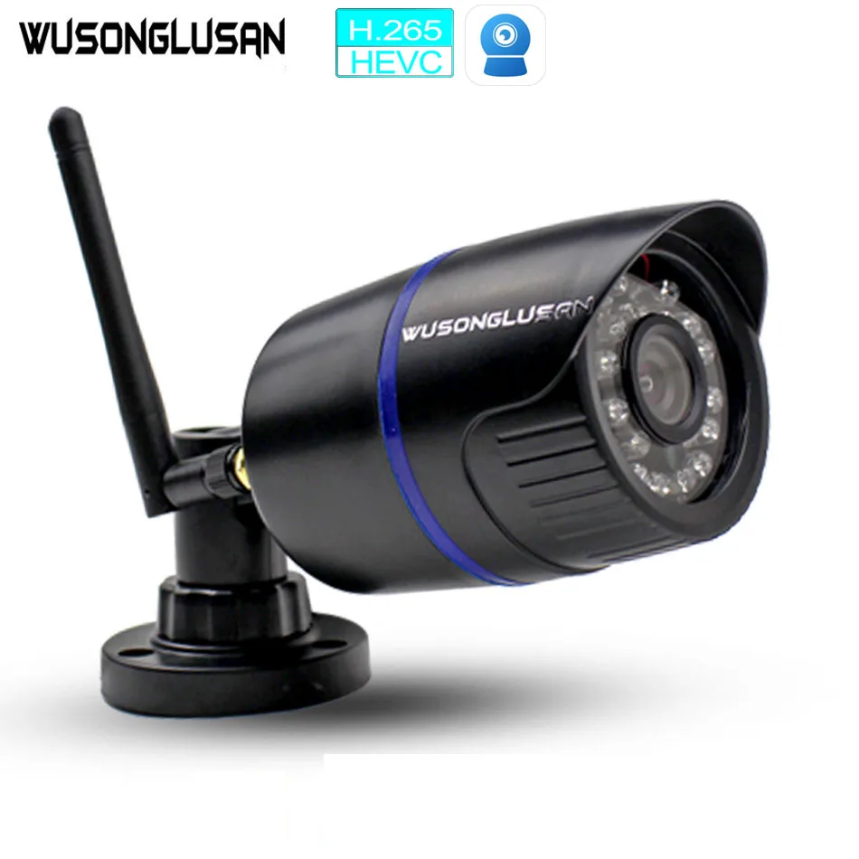 Wireless Wifi IP Camera CamHipro Outdoor Bullet 1080P 5MP With Mic SD Card Slot RTSP Motion Detect IR cut CCTV Security Monitor - купить по