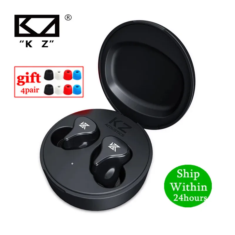 Гарнитура беспроводная KZ Z1 Pro TWS Bluetooth 5 2 игровые наушники с сенсорным управлением