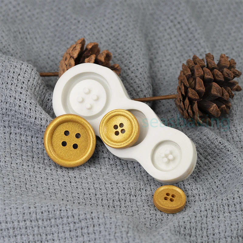 

Силиконовая кнопка для рукоделия, форма для помадки, шоколада, печенья