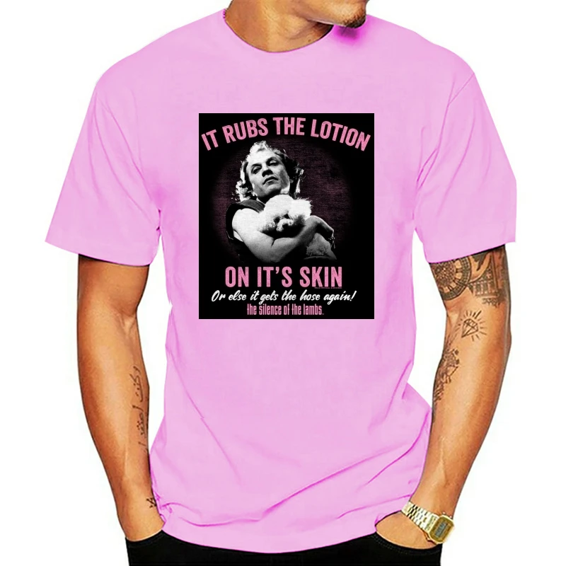 

Men T Shirt Silence Of The Lambs Film Hannibal Lecter Rubs The Lotion Skin Adult Tee t-shirt Tshirt Women