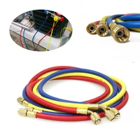 car air conditioning refrigerant tube r134a r12 r22 r404 r502 72 inch ac charging hoses 14 inch sae thread hose for safely test