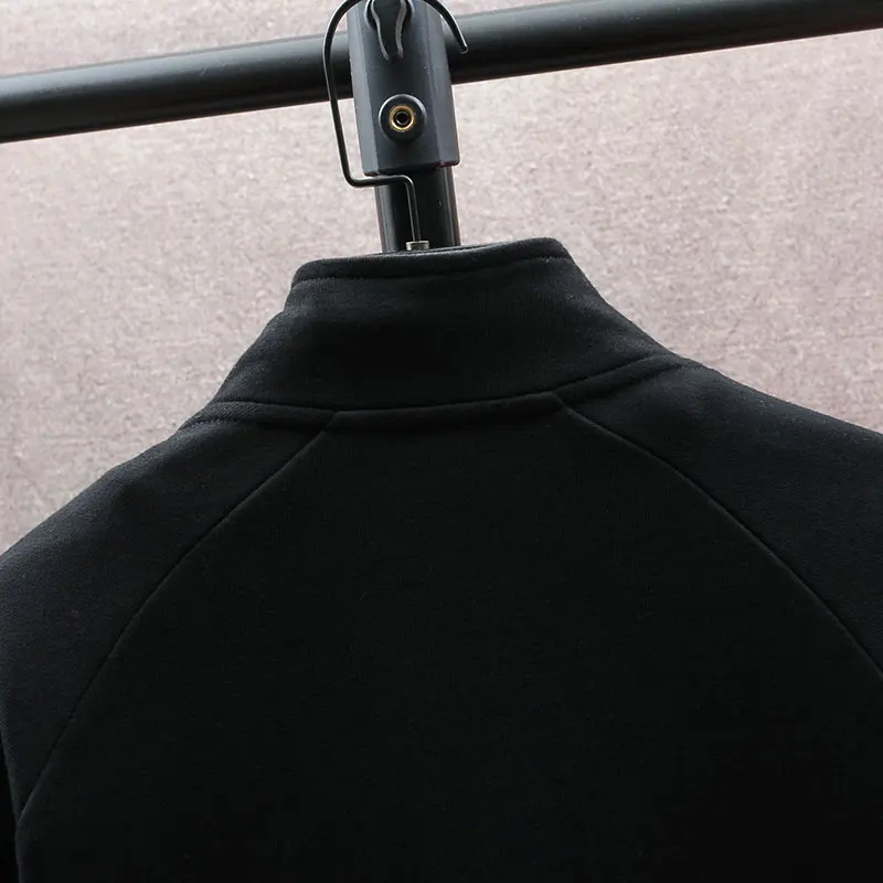 

Mens Winter Zipper Sweatshirt 2020 Casual Men Long Sleeve Sweatshirt Clothes Thick Fleece Warm Zipper Grey Sweatshirts For Men
