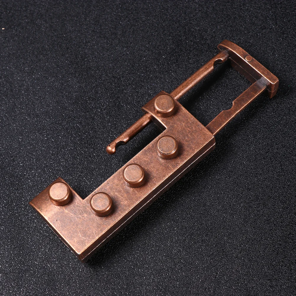 

Creative Lock IQ EQ Training Educational Intelligence Funny Kids Metal Brain Teaser Children Game Mind (Love Lock)