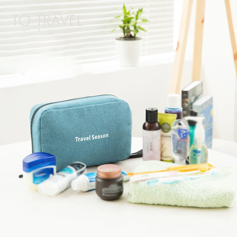 

Women's Travel Cosmetic Bag Waterproof Cute Makeup Bags For Women Portable Toiletry Storage Bag Organizer Box Candy Colors Cases