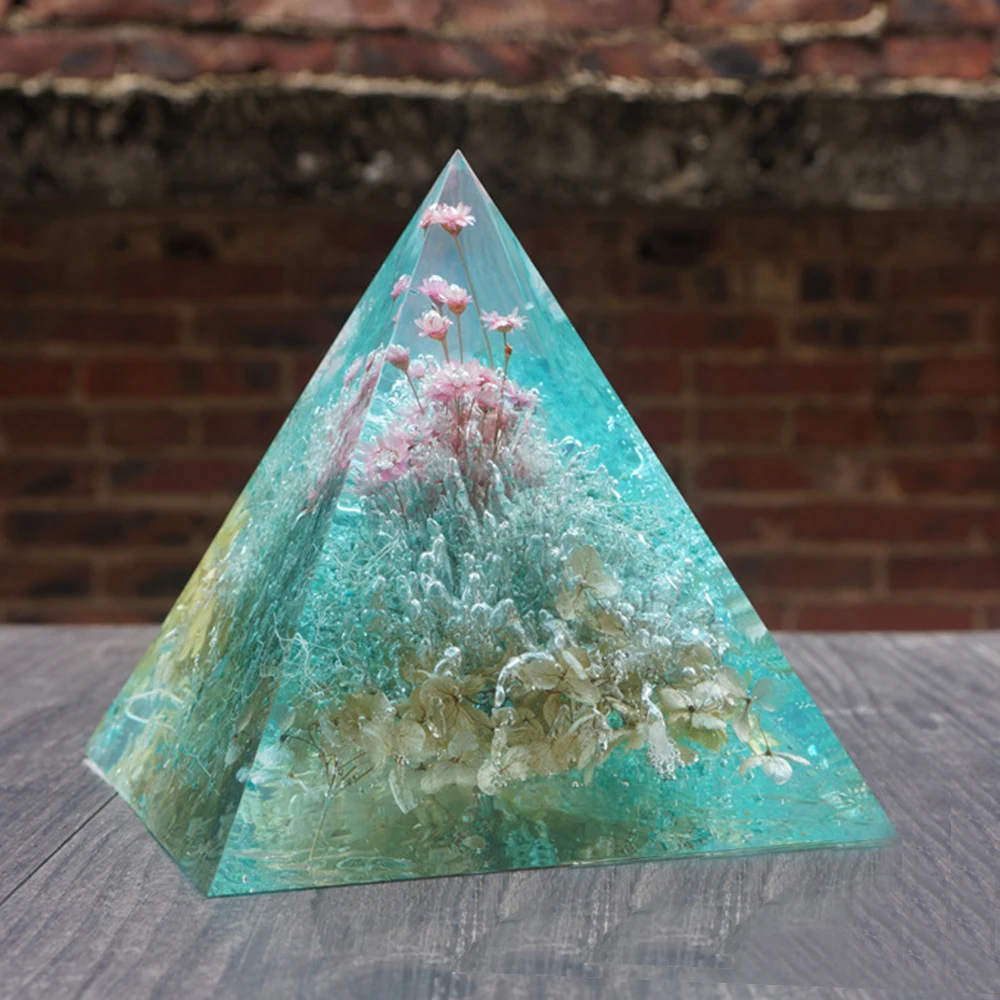 Супер большая пирамида 15 см силиконовая смола форма рукоделие ювелирные изделия