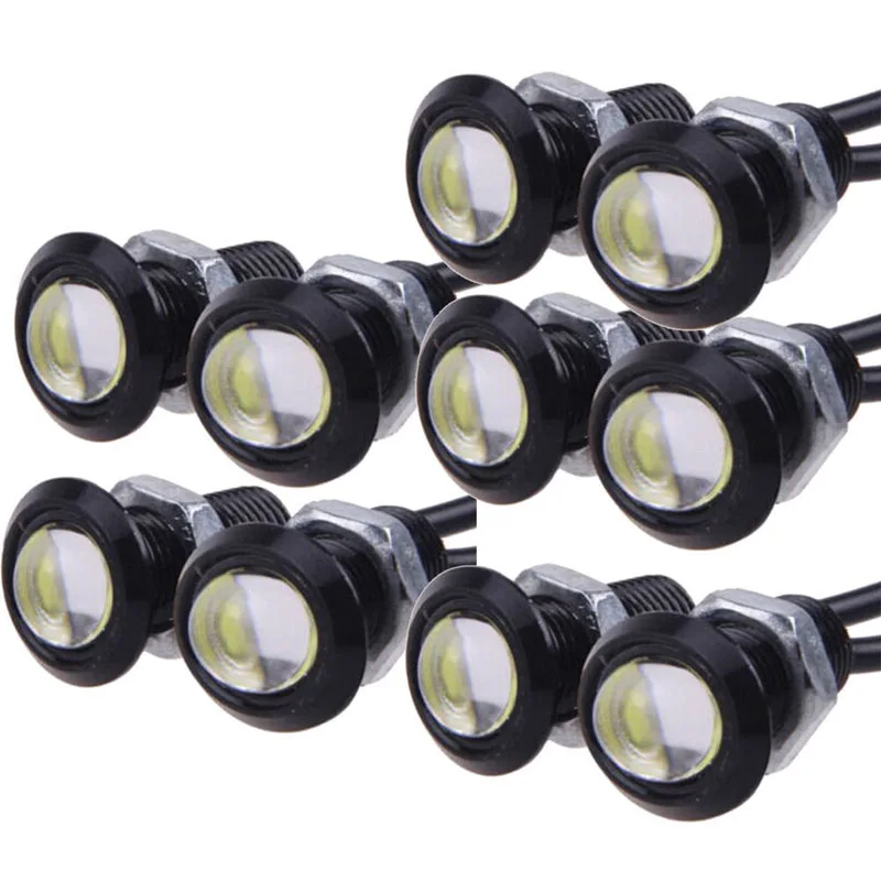 Сигнальные лампы для мотоцикла 9 Вт светодиодный Орлиный взгляд Освещение COB