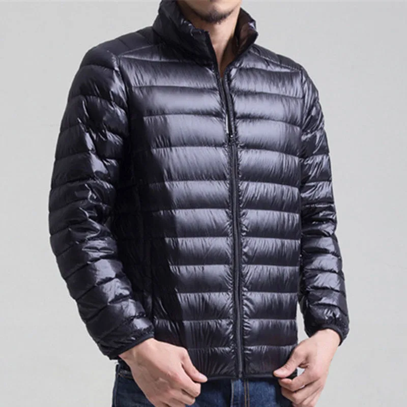 Осенне-зимние пуховики для мужчин 8XL 7XL 6XL 5XL бюст 140 см плюс размер зимнее пальто для мужчин