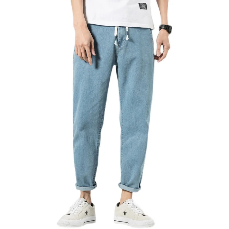 

Popular 2021 Casual Wide leg Oversize Cargo Denim Boy Baggy Jeans For Men Overalls Boys Man Pants