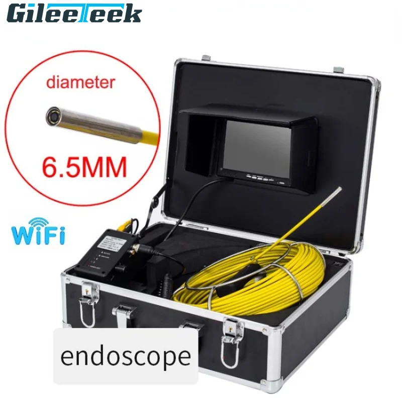 

Камера-Эндоскоп WP90C с Wi-Fi и кабелем 30/50/6,5 м, 4500 мм