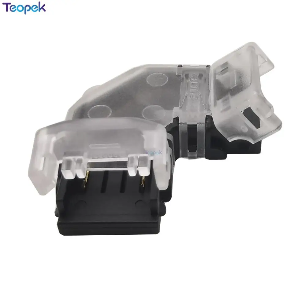 10pcs RGB 4 pin Corner LED Connector L Shape For Cnnecting Right Angle 10mm 5050 Strip Light Color Easy install | Обустройство дома