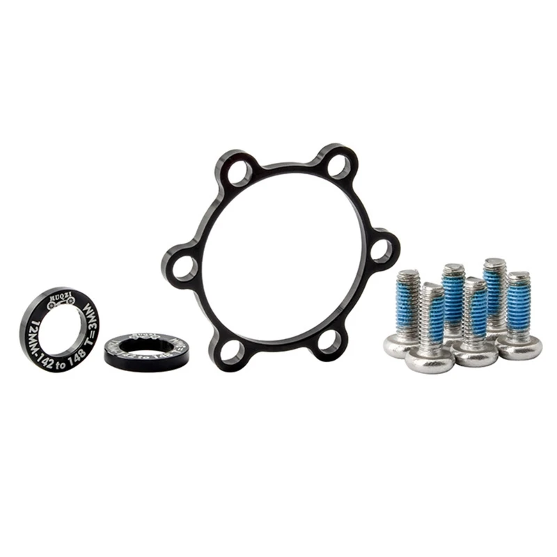 

Bicycle Disc Conversion Seat 100 rpm Front Hub 110/142 rpm Adapter Kit for Boost L9BD
