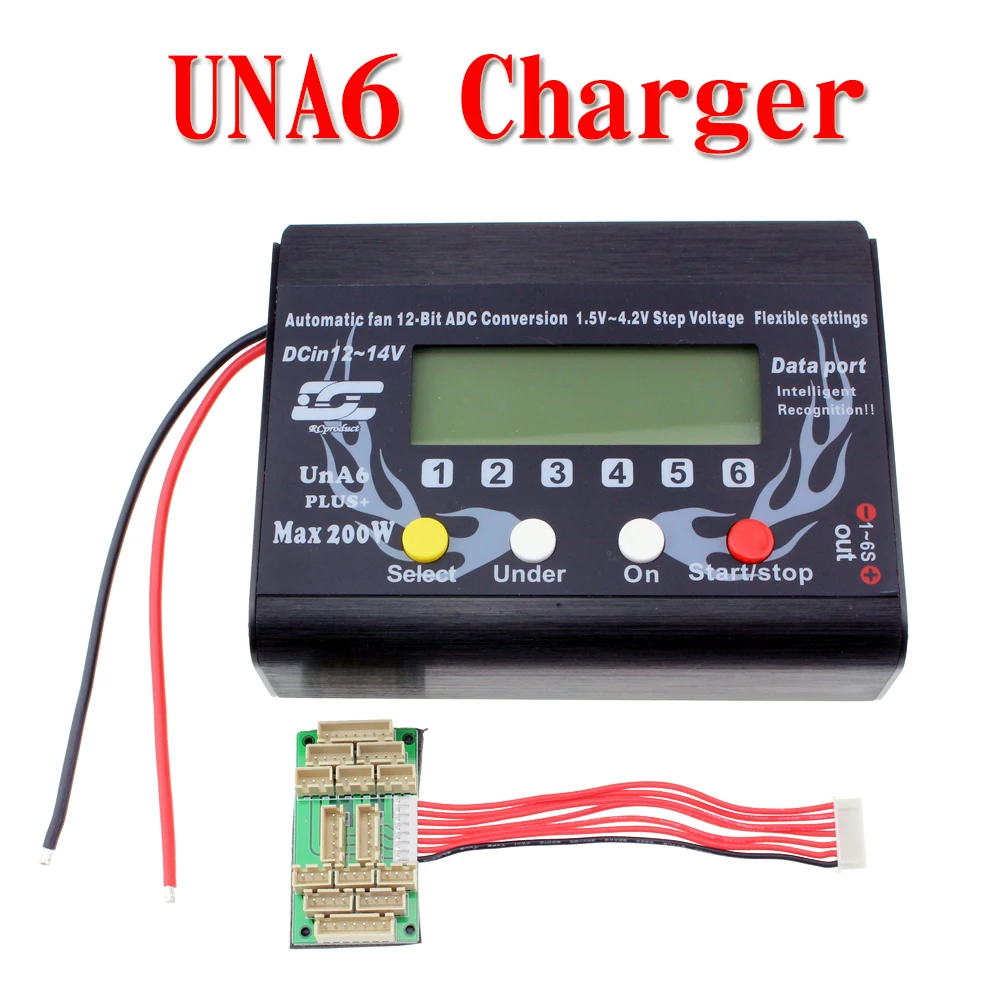 UNRC RC самолет автомобиль UNA6/UNA9 9S LiPo литий-полимерный баланс зарядное устройство RC батарея Зарядка для RC модели самолета