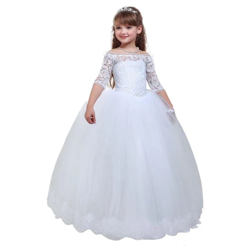 Glitz пышные платья для маленьких девочек Бесплатная доставка Vestido De Daminha с