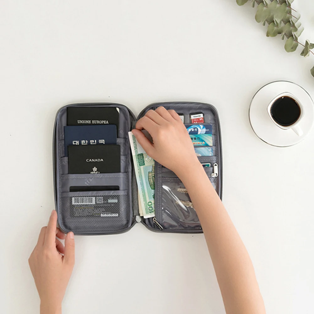1 шт. дорожный кошелек для паспорта и кредитных карт | Дом сад