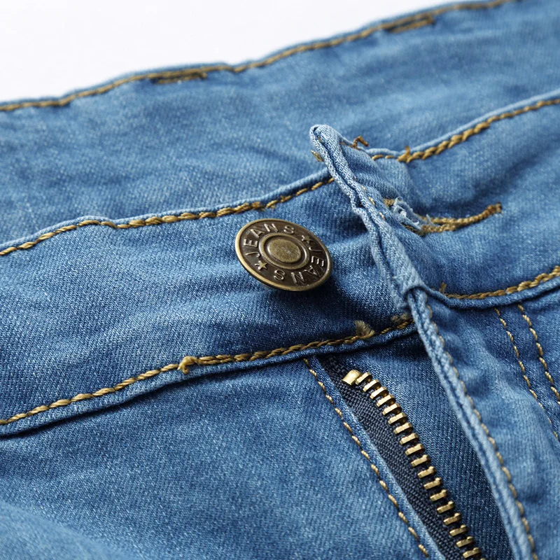 

Shorts Jeans Men's Classic Direct Stretch Casual Denim Pants Slim Scratched Short Trousers Gentleman Cowboys Big Size 30-52 1383
