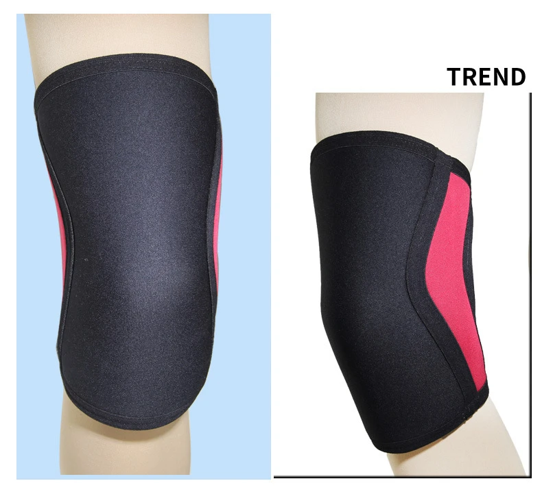 7mm Compression Neoprene Squats Protector Kneecap Sports Safety Weightlifting Fitness Gym Home Outdoor Training Knee Pads 1pc | Спорт и