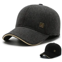 2021 new winter dome personality woolen thickened warmth fashion trend baseball cap outdoor riding baseball cap