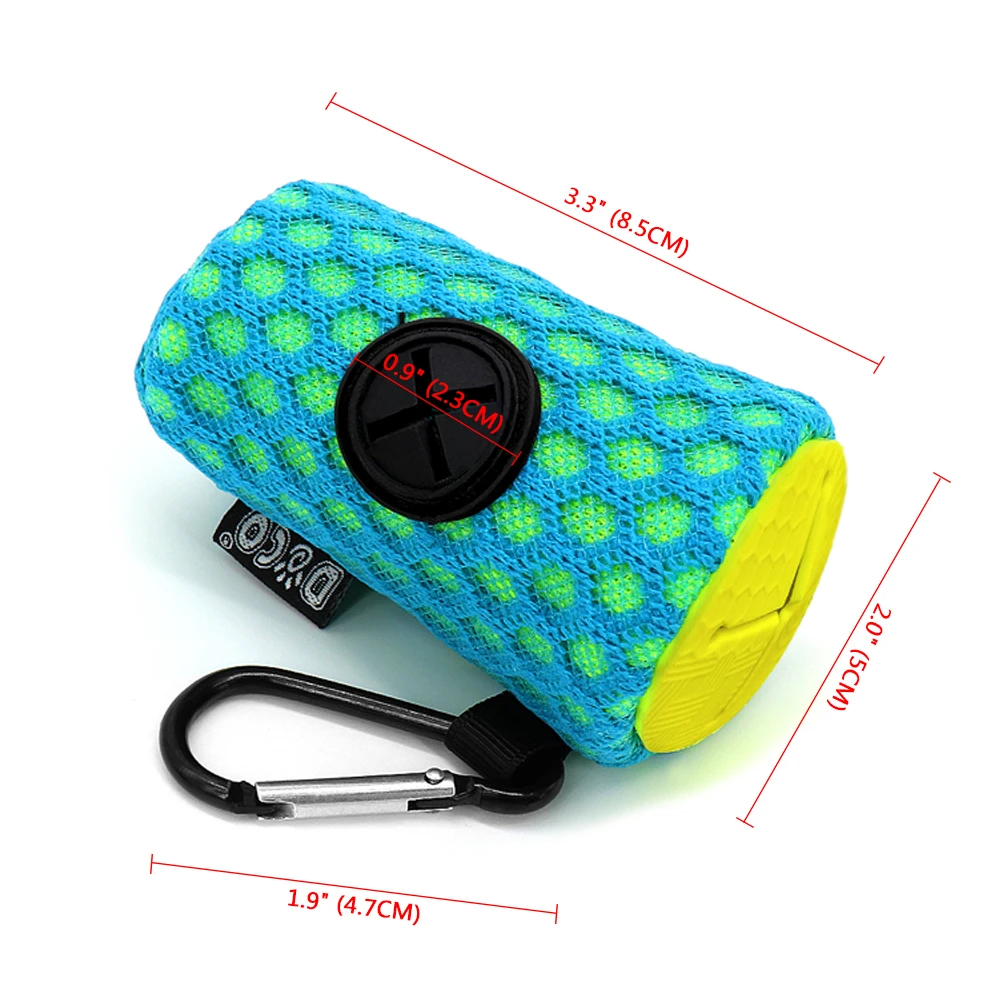 Портативный корма мешком для мусора на открытом воздухе Щенок Кот мусорный мешок