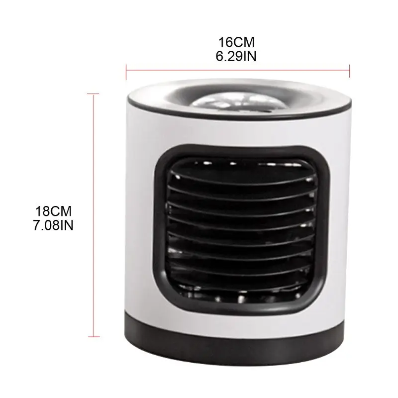 

4000mAh Capacity Anion Fan Air Purifier USB Charging Purification Fan Cooler for Household Office Use