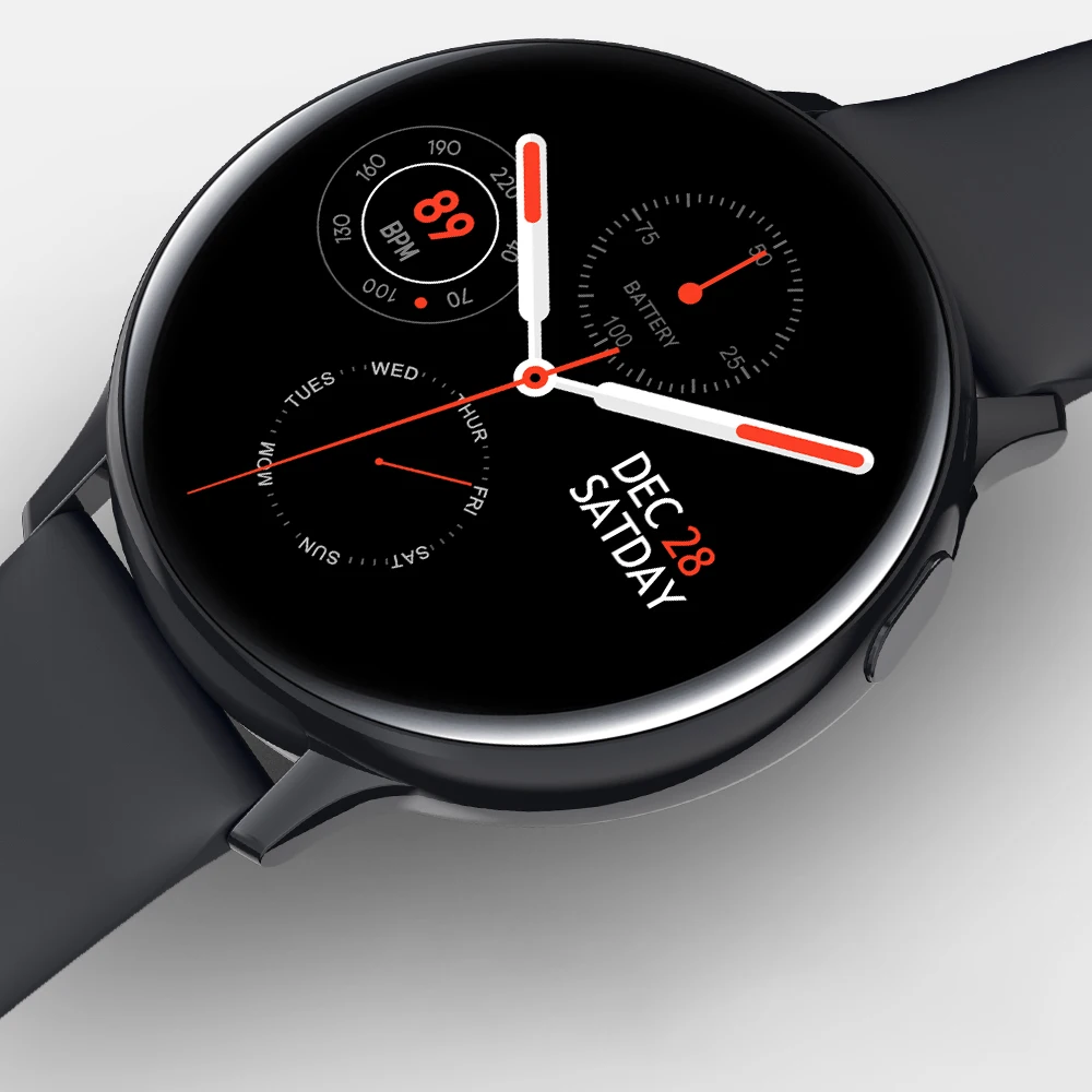

LEMFO Smart Watch Men Women S20 ECG Full Touch Screen IP68 Waterproof Heart Rate Blood Pressure Smartwatch for Android iOS