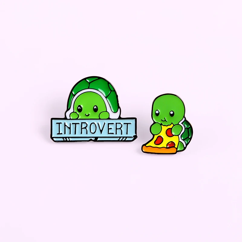 Эмалированная брошь для одежды и рюкзака в виде черепахи | Украшения аксессуары