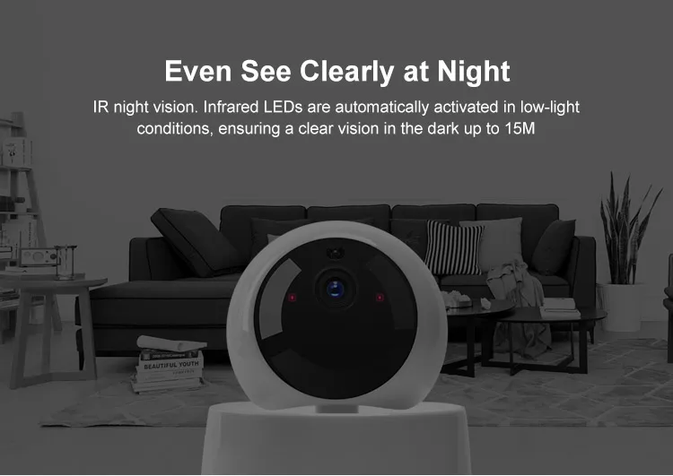 SONOFF GK-200MP2-B, умная Мини Wifi камера, беспроводная, 1080 P, HD IP камера, 360 IR, ночное видение, детский монитор, камера наблюдения s