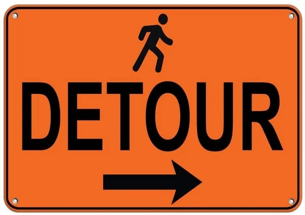 

New Vintage Retro Metal Tin Sign Right Arrow Pedestrian Detour Outdoor Street Garage & Home Bar Club Wall Decoration Signs