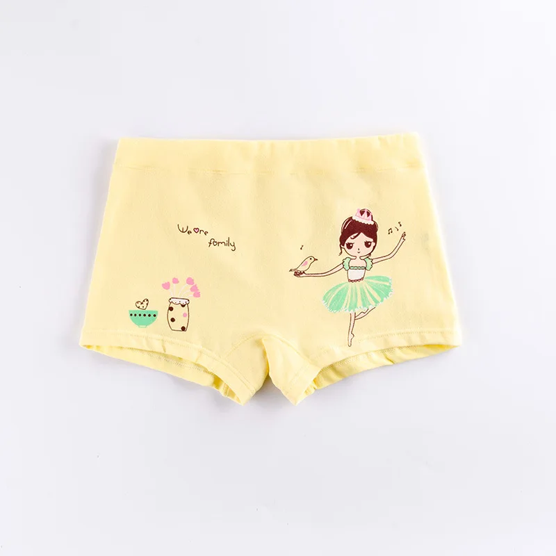 

5 Pcs/Lot Children Underwear Pure Cotton Girls Panties Soft Breathable Kids Boxers Shorts Lovely Cartoon Childs Girls Underpants