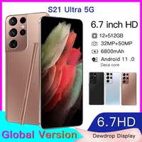 s21 ultra 5g 6 7inch hd smartphone android 11 0 deca core global version samsu qualcomm 888 10 cores unlocked cell phones