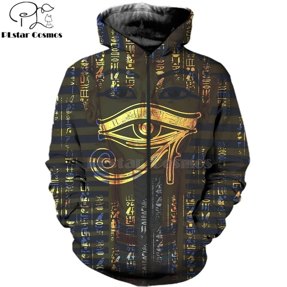 

Mysterious retro ancient Horus Egypt goddess Pharaoh totem 3d hoodies/Sweatshirt Winter autumn funny long sleeve streetwear-51