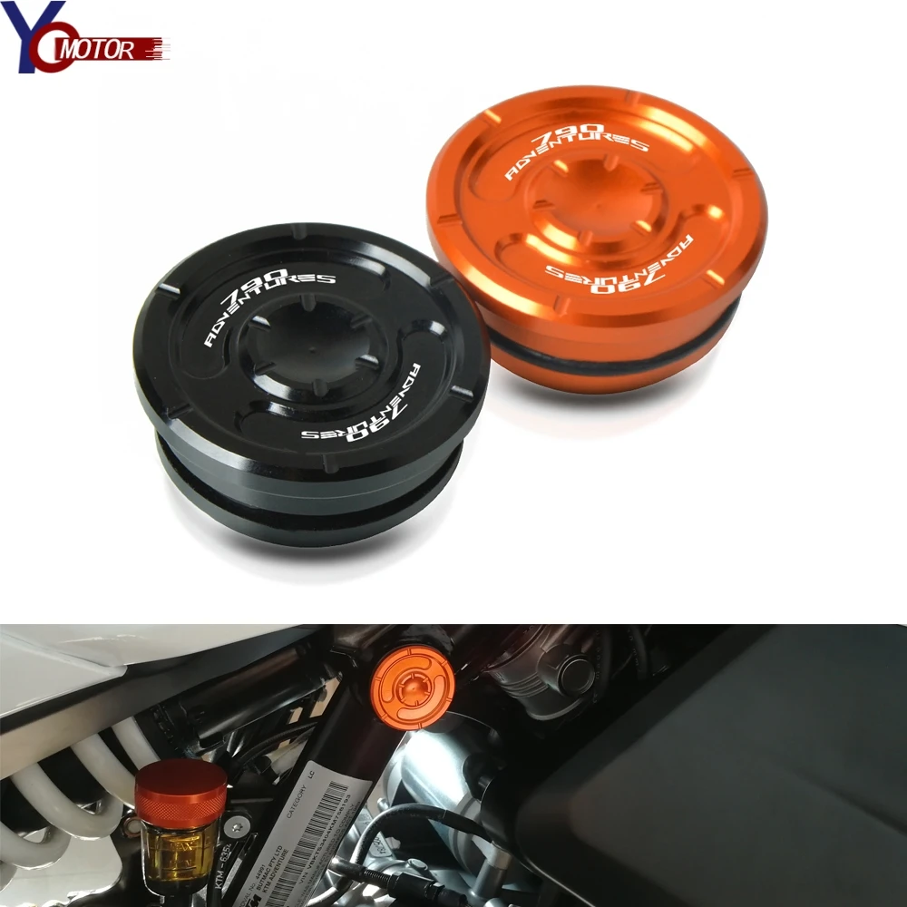 

Motorcycle Accessories Frame Plug Kit Hole Cover Decor Decoration Swing Arm Hole Caps Set For 790ADVENTURE R/S 2019 790ADV