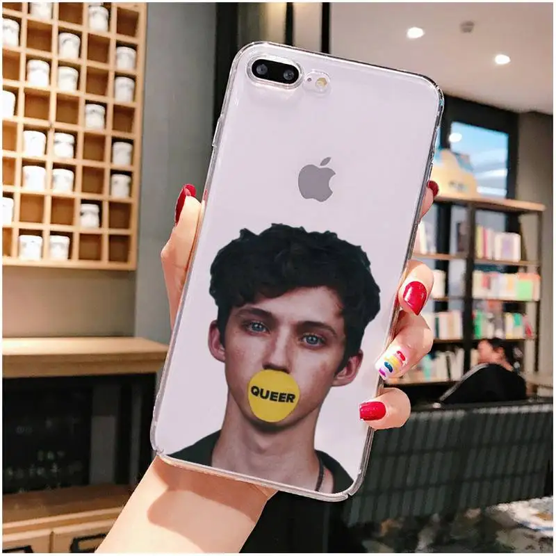 

YNDFCNB Troye Sivan Phone Case For iPhone X XS MAX 6 6s 7 7plus 8 8Plus 5 5S SE 2020 XR 11 11pro max Clear funda Cover
