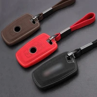 suede leather tpu car remote key cover case holder for bmw 5 e90 f10 f20 f30 x3 x4 m2 m3 m5 m6 1 3 4 5 6 7 series gt car styling