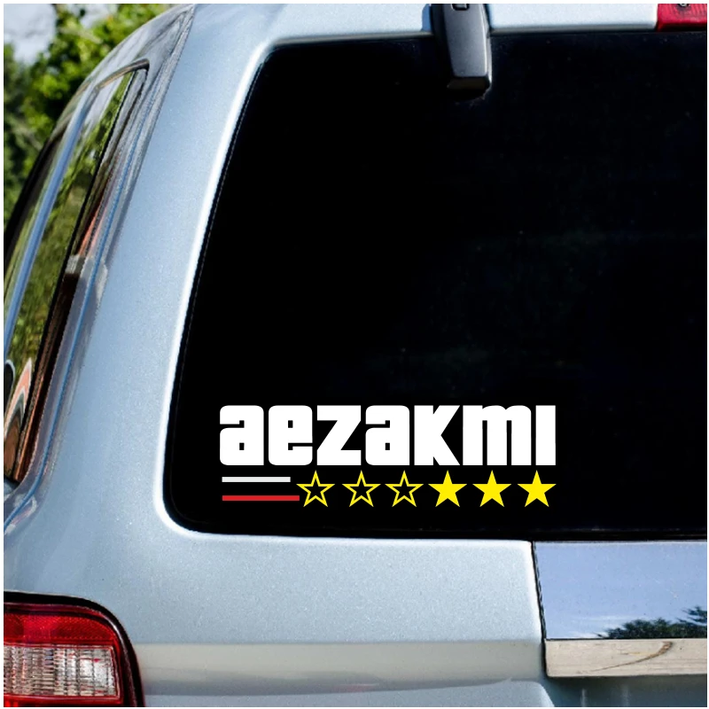 RuleMylife Учился ездить в ГТА виниловые наклейки без фона на авто для volkswagen bmw e46 e90 passat