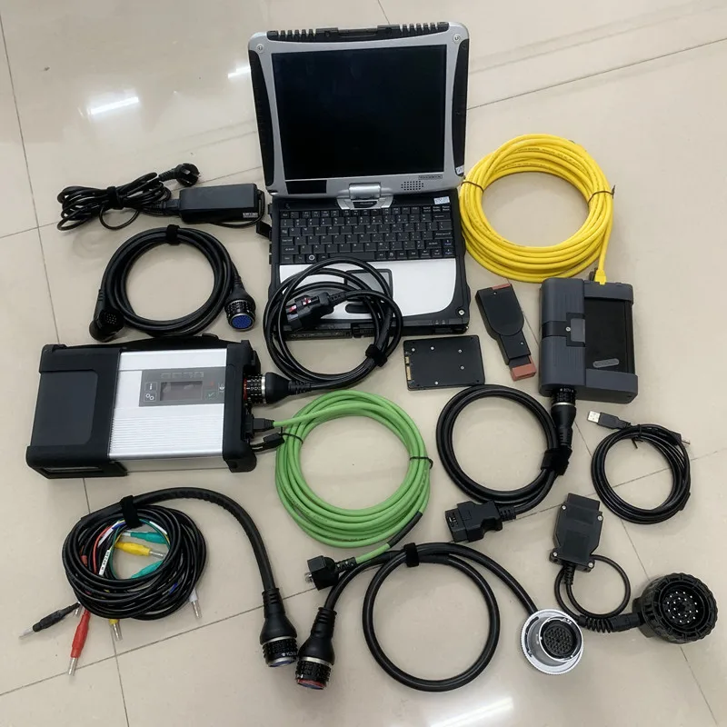 

MB Star C5 для BMW Icom a2 ТБ SSD 2 в 1 v2022 программное обеспечение для бывшего в употреблении ноутбука cf19 для автоматического диагностического инструме...