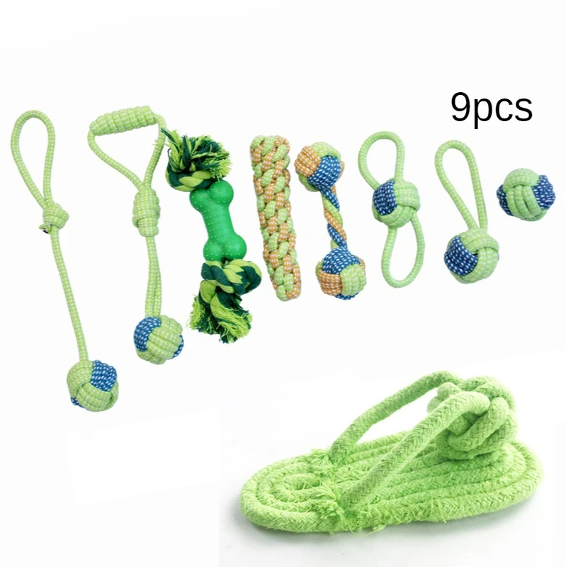 1PC Pet Dog Toys for Large Small Dogs Ball Interactive Rope Christmas Products Chew Toy Accessories | Дом и сад
