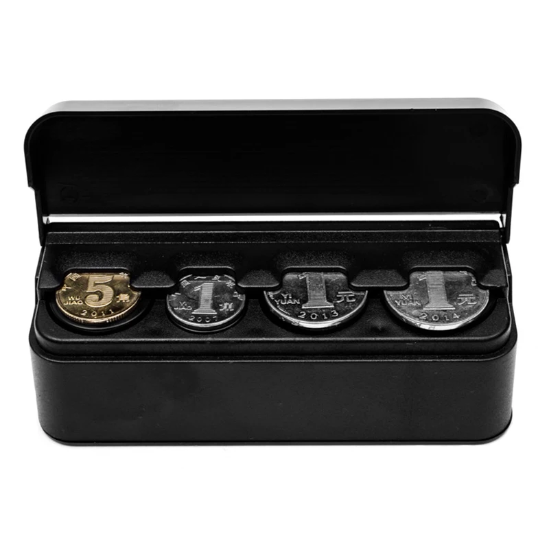 Портативный пластиковый ящик для монеты такси монет Банка денег коробка