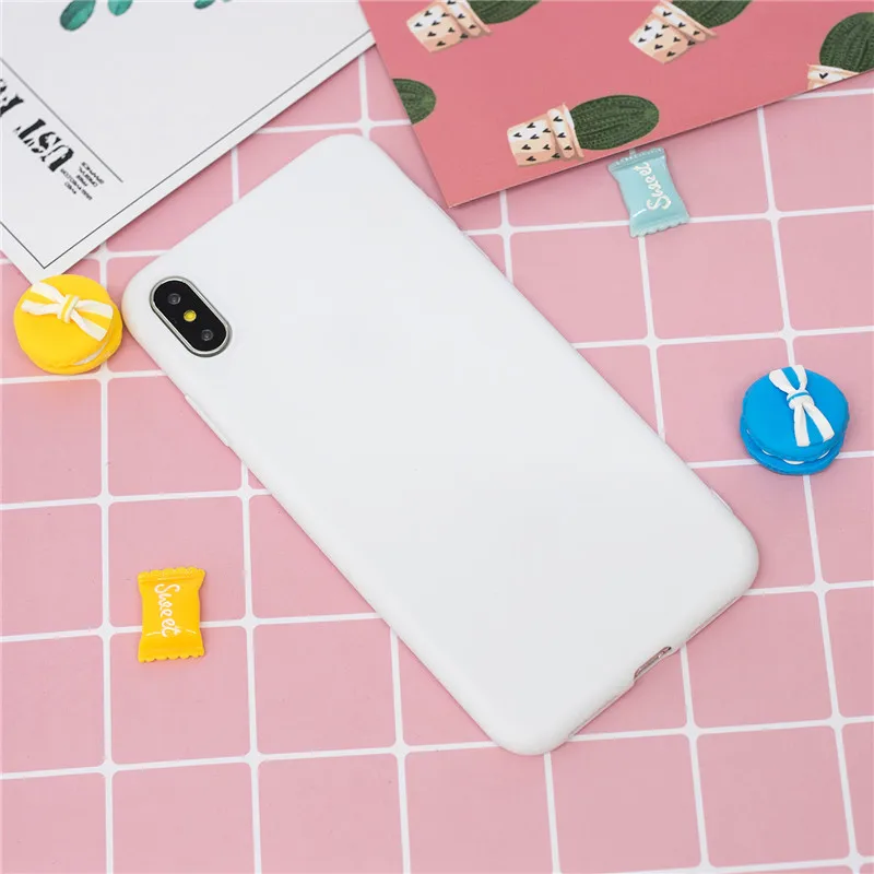 2 Конфеты Макаруны Цвет чехол для телефона для Xiaomi mi F1 5X 6X A2 lite S2 Red mi K20 GO 4X 5A 5 Plus 6A 7A 8A Note 4 5A для детей 5, 6, 7, 8 Pro 8T - Цвет: 2