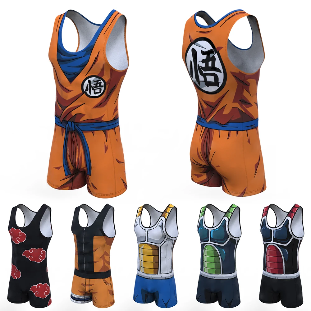 

My Hero Academia Cosplay 3D Printed Men Gym Fitness Sport Running Shirt Quick Dry Sleeveless Bodybuilding Gym Sportswear