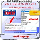 2021 для Hino DX2 V1.1.21.3 V1.1.20.8 для диагностического EXplorer 2 + база данных устранения неисправностей + Keygen + видео + Nitro