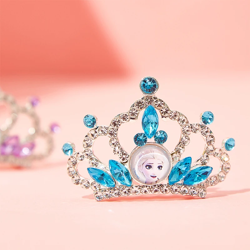 Disney Frozen 2 Эльза Девочки Корона Русалочка Расчески для волос Детская косметика Развлекательные игрушки Детские аксессуары Подарок на Рождество для малышей
