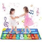 4 вида многофункциональных музыкальных инструментов, коврик, игрушки для детей, клавиатура, пианино, детский игровой коврик, развивающие игрушки для детей, подарок