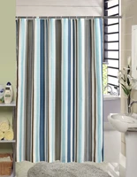 shower curtain romantic stripes pattern hotel waterproof hanging cloth printing curtains for bathroom 3jl542 jarlhome