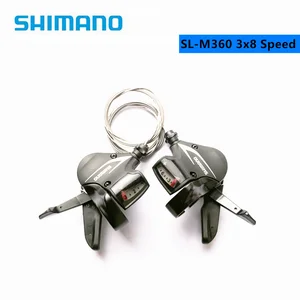 Набор переключателей Скоростей SHIMANO Altus SL-M315, M360, 2x7, 2x8, 3x8, 3x7, 14, 16, 21, 24, Rapidfire Plus с кабелем переключения передач, обновление от M310
