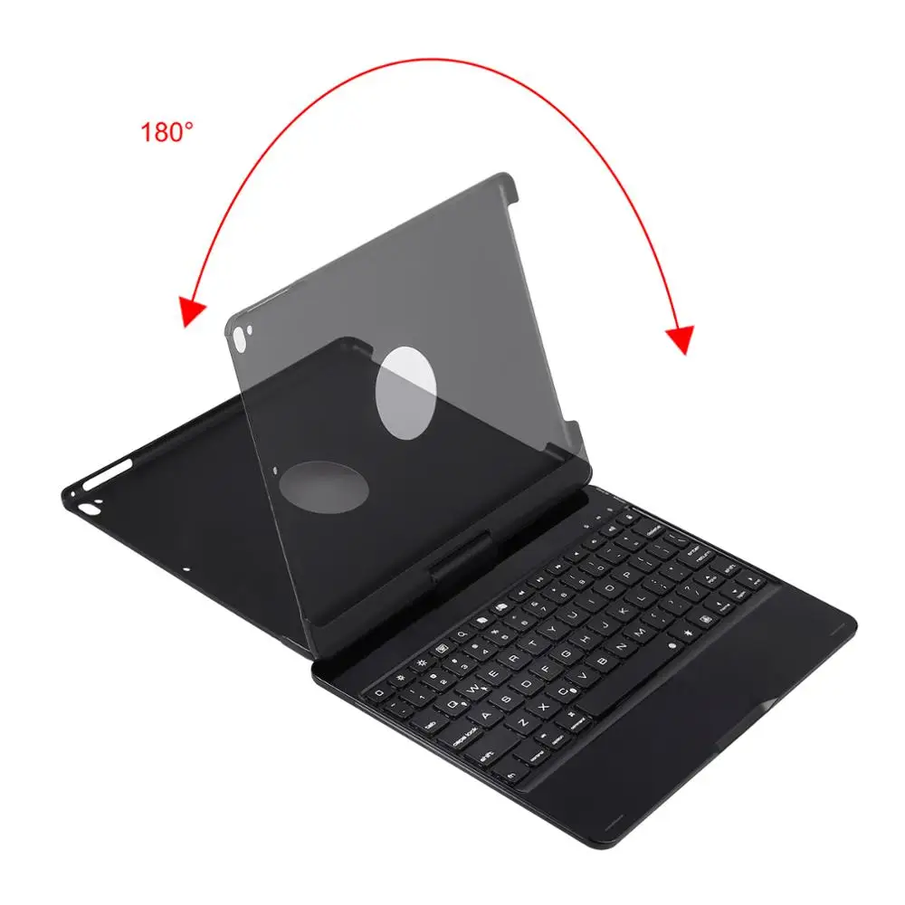 PROZOR 1 шт. чехол с bluetooth клавиатурой 360 Вращающийся цветной для iPad Pro 9 7|Клавиатуры| |