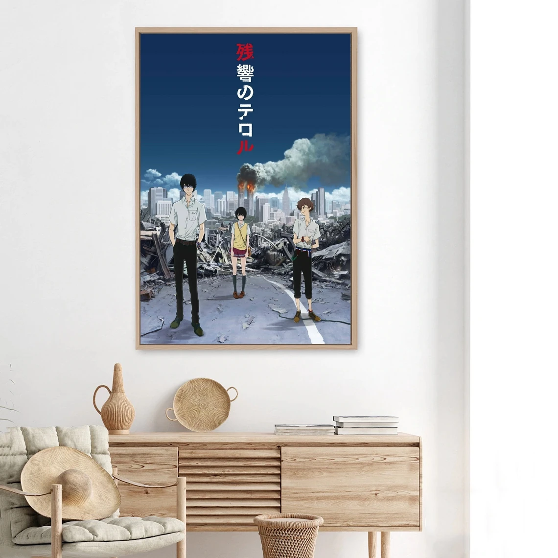 

Terror in Resonance Anime Poster Canvas Print Japanese Hit New Drama Cover Wall Painting Decoration Gift Custom Poster