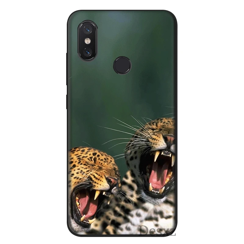 Phone Case TPU For Xiaomi Mi 6 8 A3 9T Pro CC9 CC9E MAX 3 9 SE F1 A1 A2 Lite 5X 6X Cover Pretty Cheetah | Мобильные телефоны и