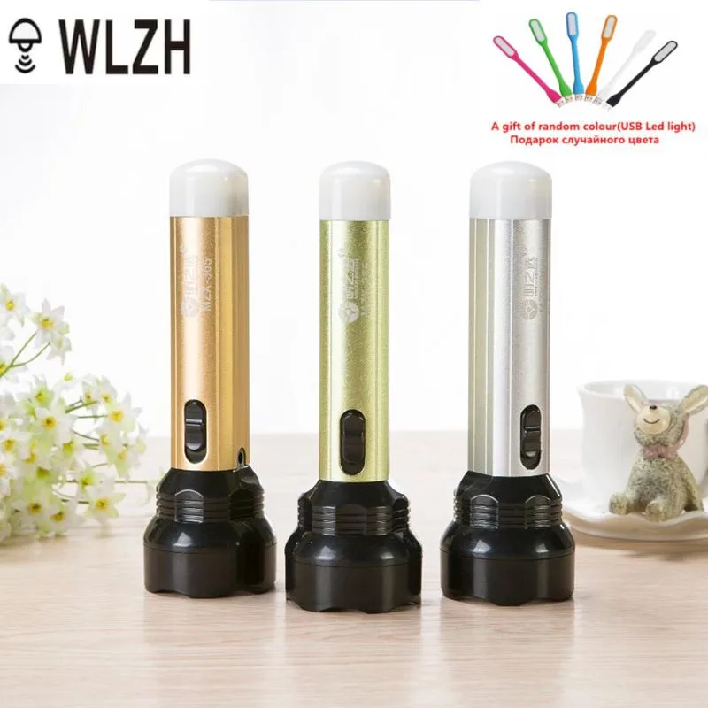 

Перезаряжаемая Светодиодная лампа-вспышка, ручной водонепроницаемый портативный светильник для домашнего использования, освесветильник ...