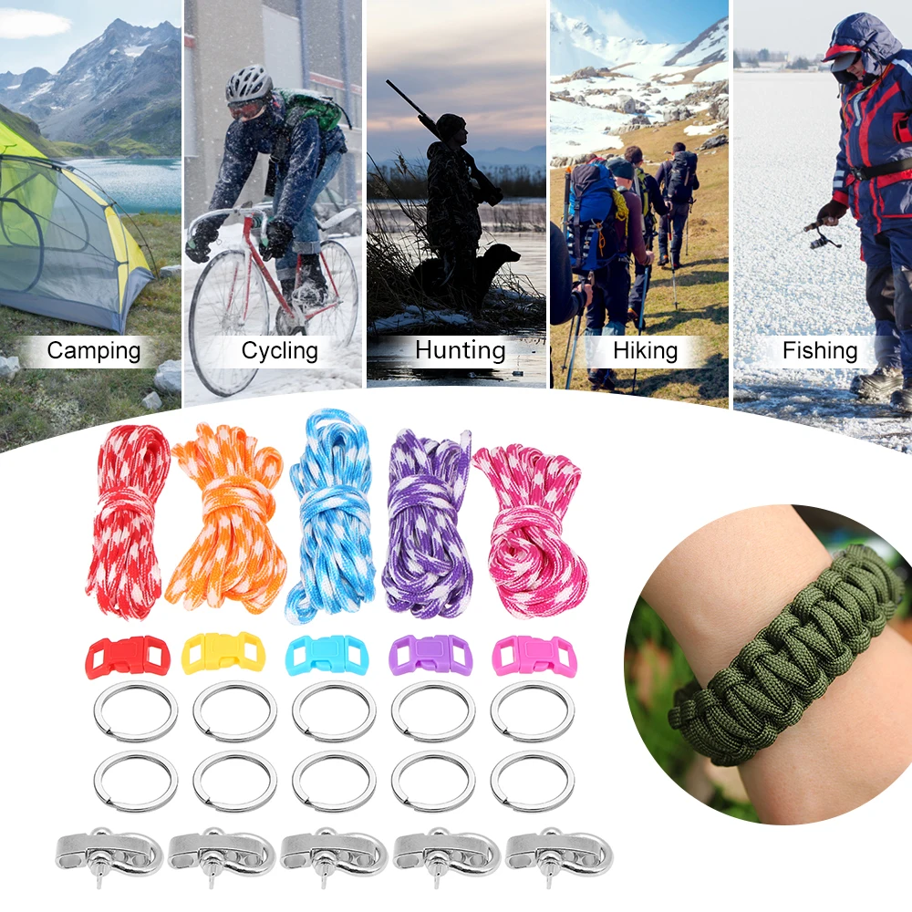 Набор веревок для зонтика сделай сам комплект из 250 фунтов выживания на природе